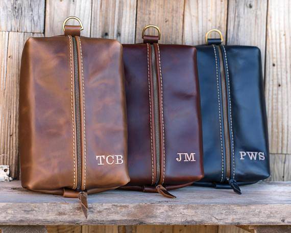 Heirloom Toiletry Bag - Dopp Kit - GroomsDay