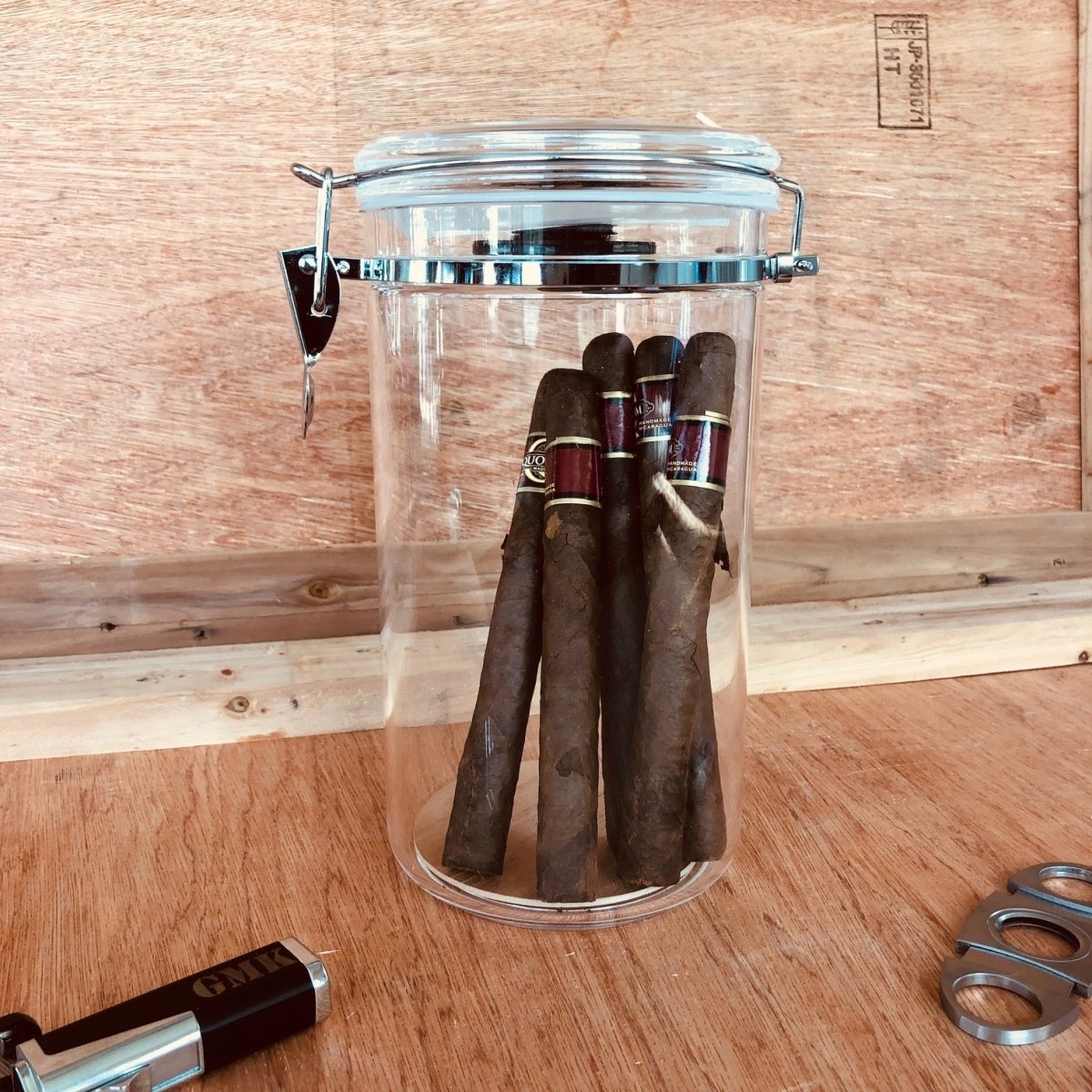 Humidor Jar - Cigar - GroomsDay