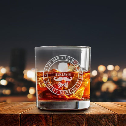I Am Legend - Whiskey Glasses - GroomsDay