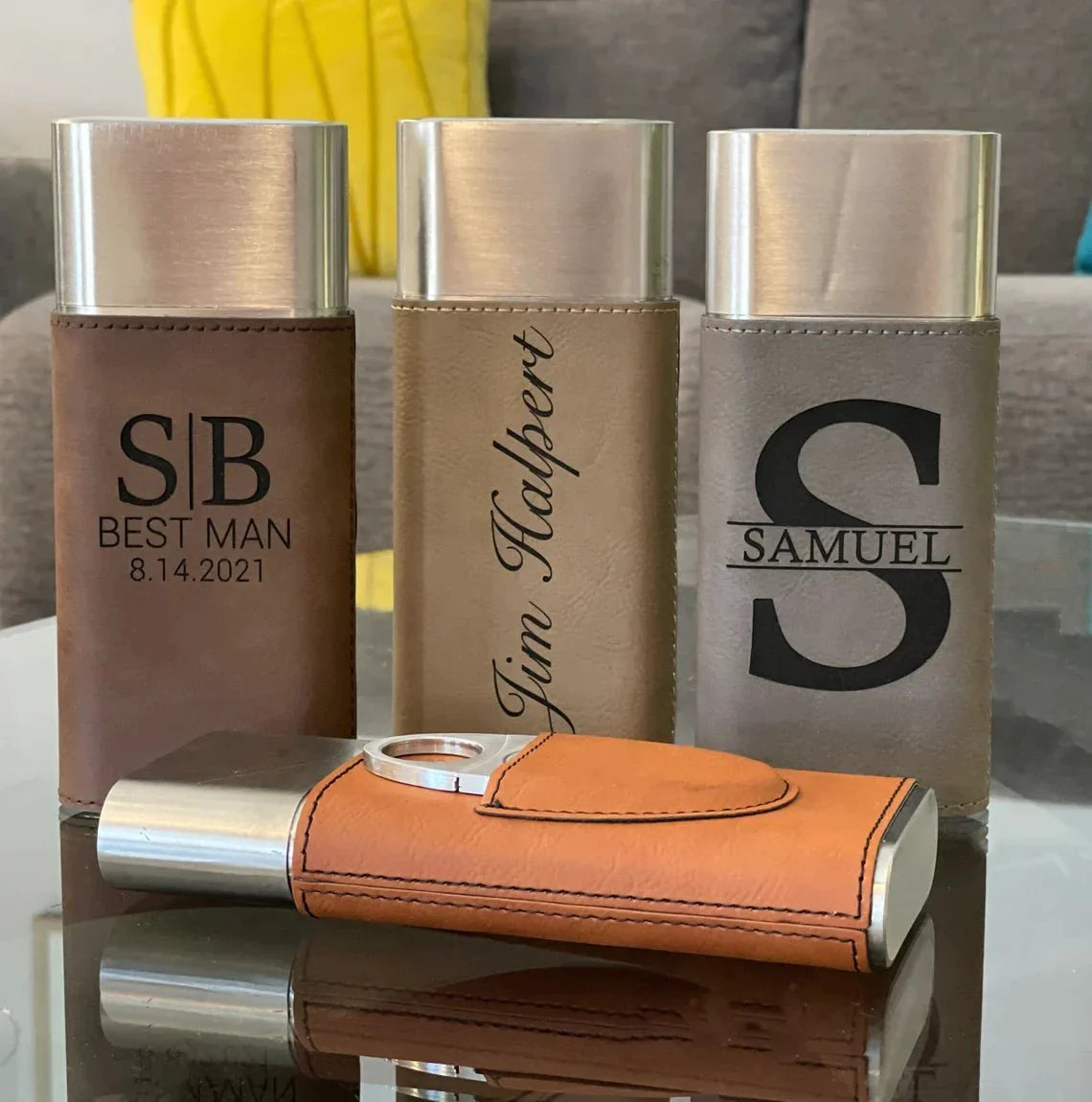 Cigar Carry Along - Cigar Case - GroomsDay