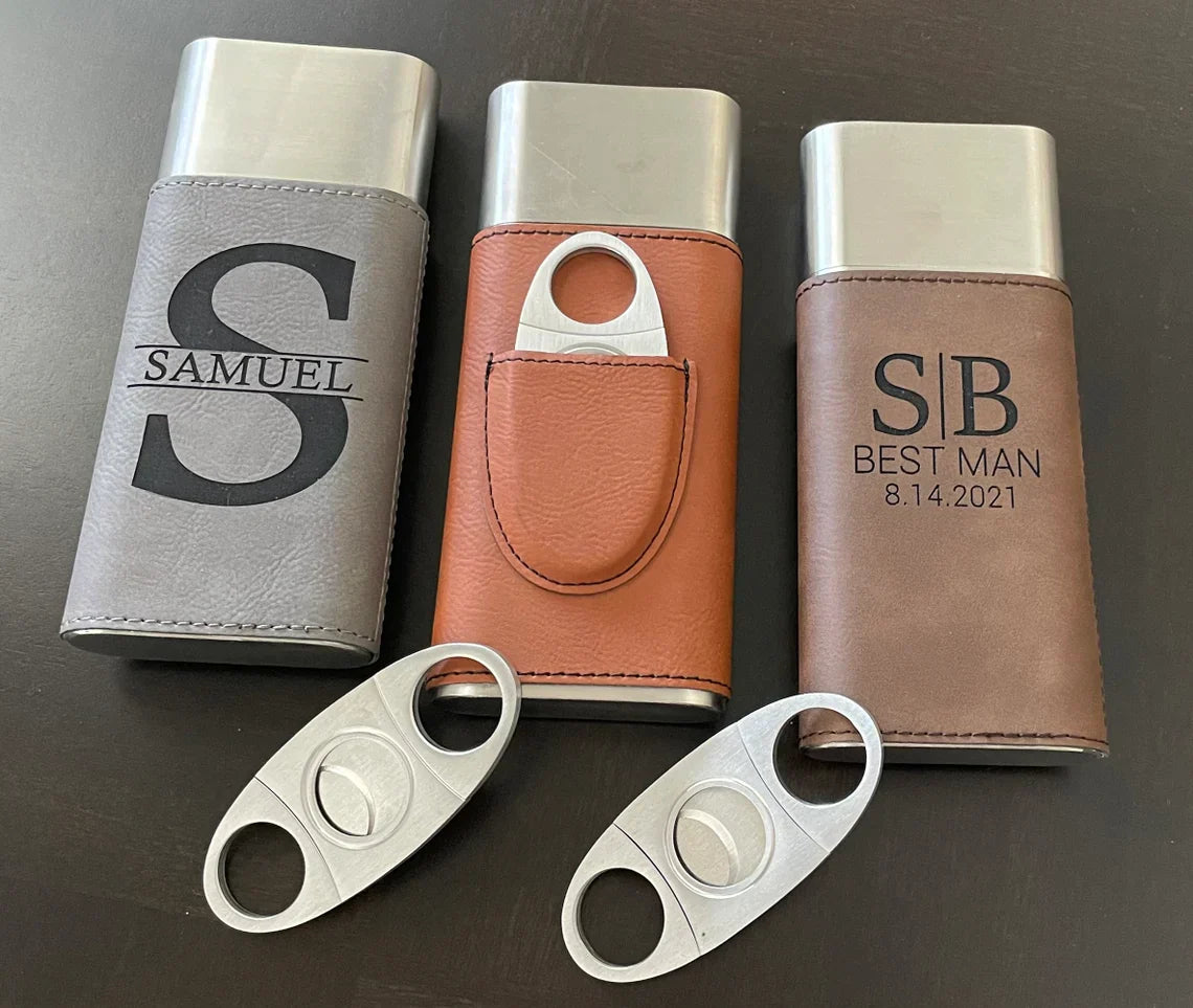 Cigar Carry Along - Cigar Case - GroomsDay