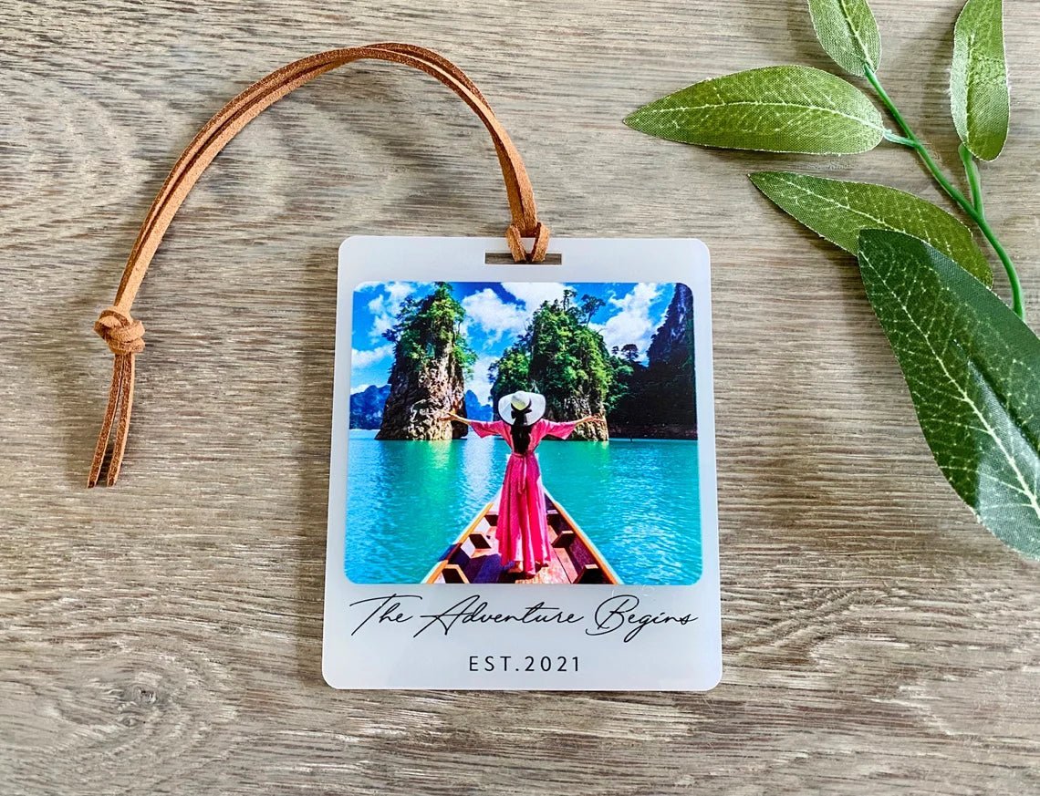 Photo Luggage Tags - Travel Gifts - GroomsDay