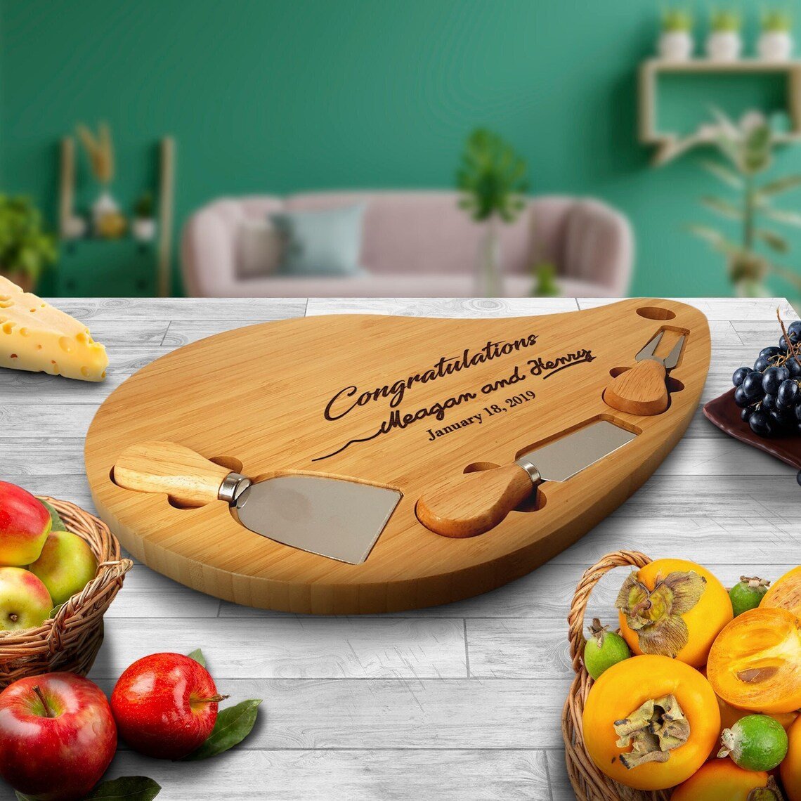 Custom Cheese Board