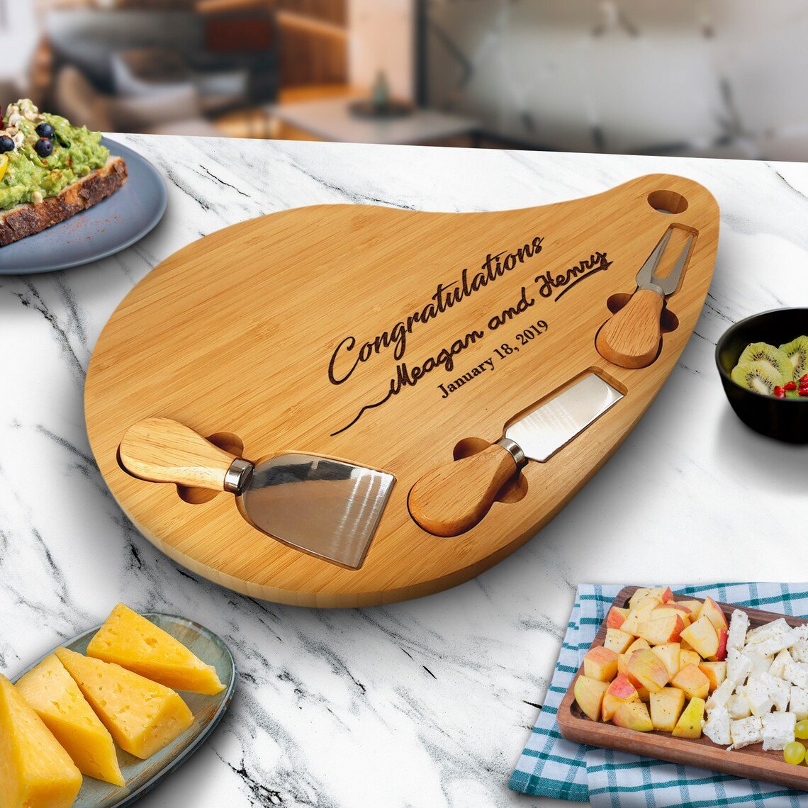 Custom Cheese Board