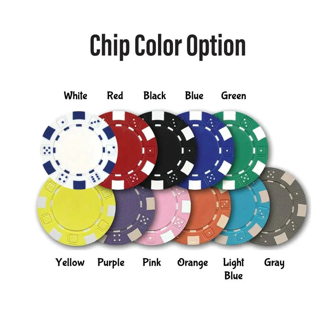 Custom Personalized Poker Chips - Accessories - GroomsDay
