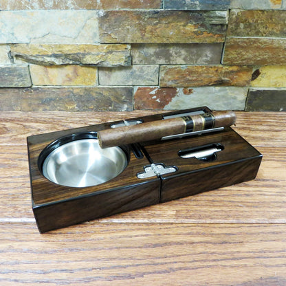 Personalized Folding Ashtray