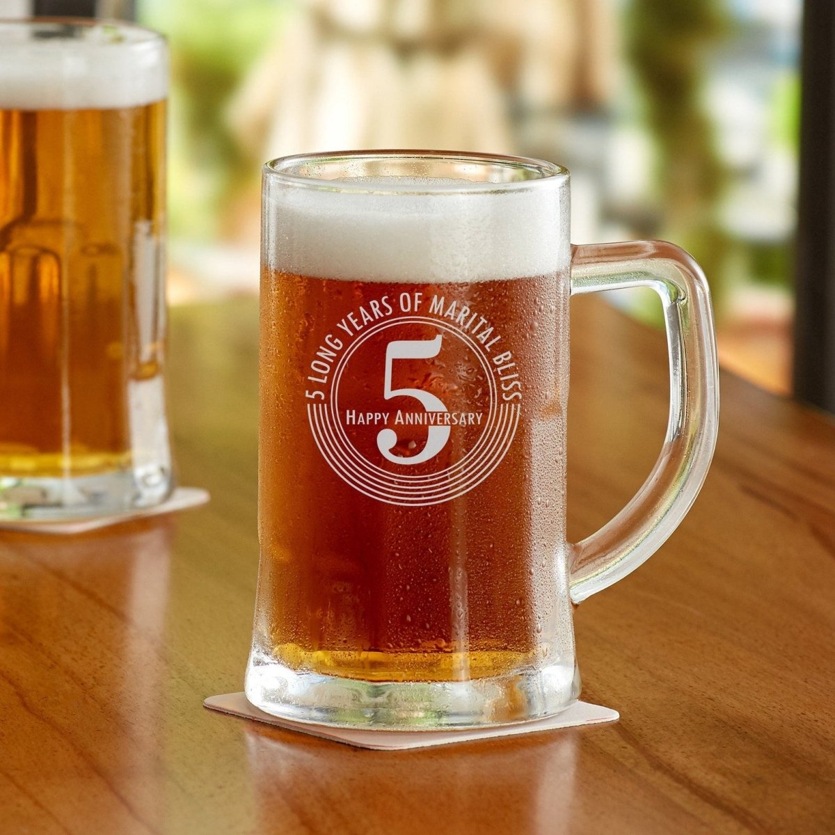 Anniversary Ale | 17 oz Happy Anniversary Mug - Anniversary - GroomsDay