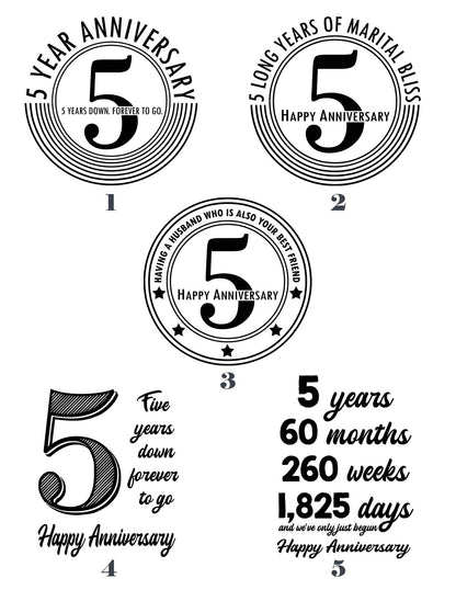 Anniversary Ale | 17 oz Happy Anniversary Mug