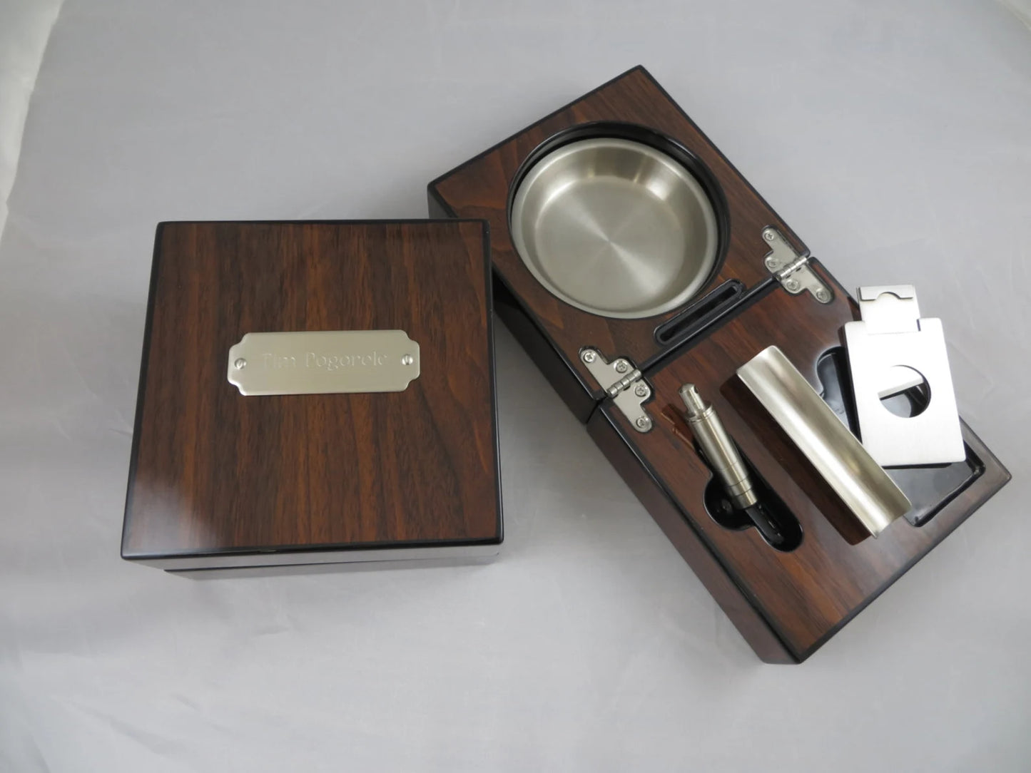 Personalized Folding Ashtray