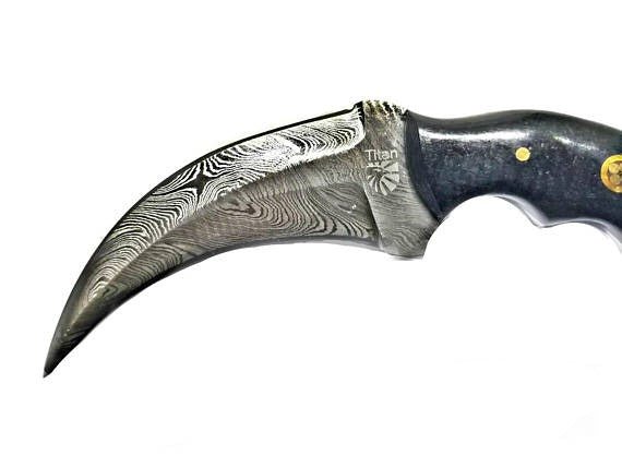 The Damascus Karambit