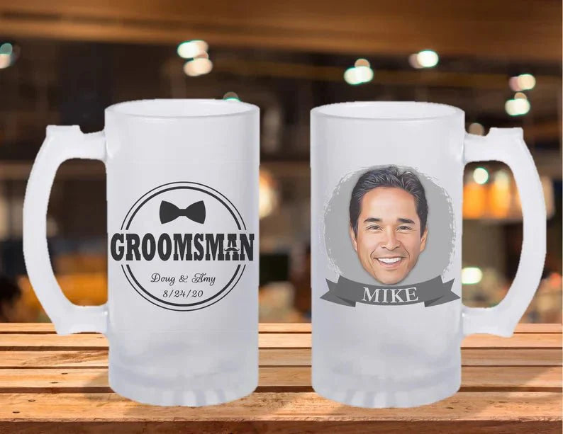 Groomsmen Beer Mug - Drinkware - GroomsDay