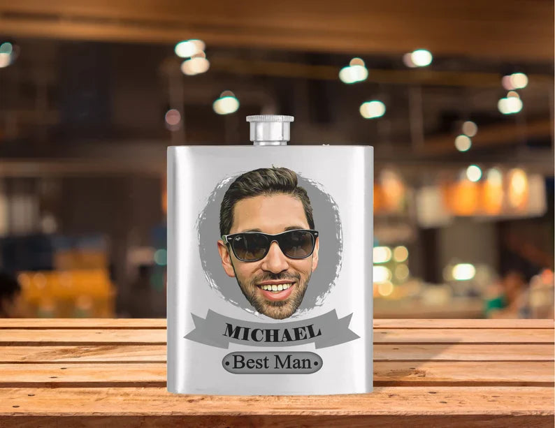 Groomsmen Flask