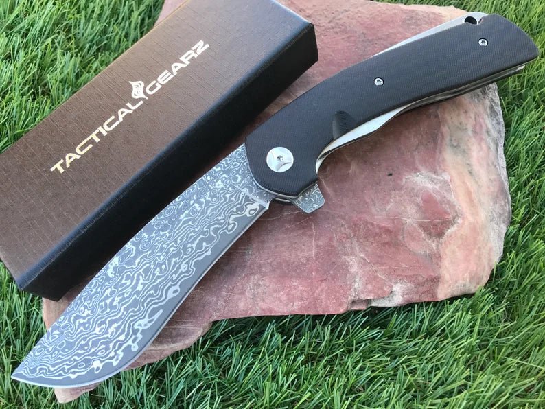 Deimos Damascus Blade