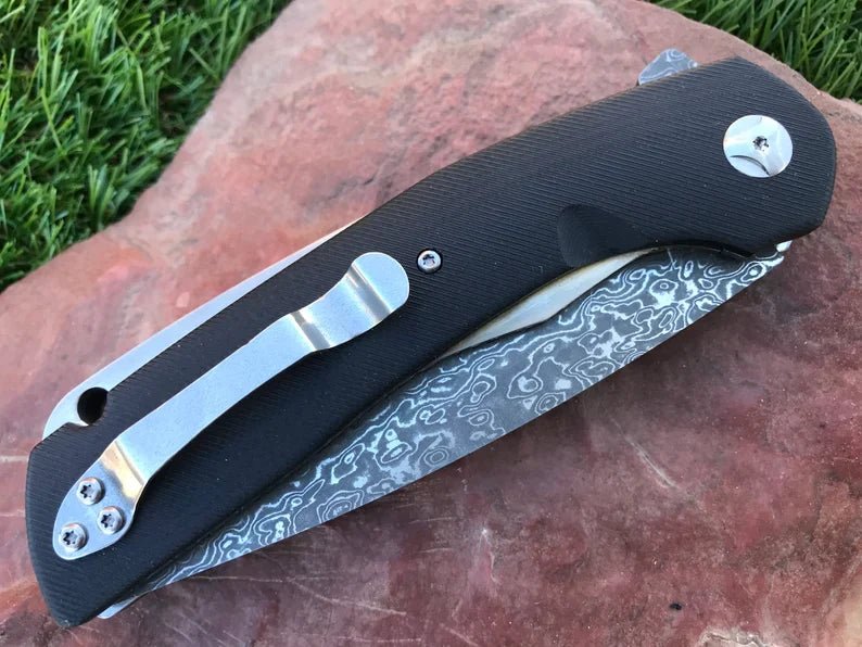 Deimos Damascus Blade