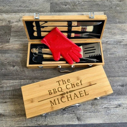 Pit Fire BBQ Set - Gift Set - GroomsDay
