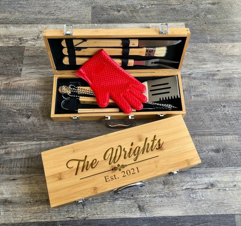 Pit Fire BBQ Set - Gift Set - GroomsDay