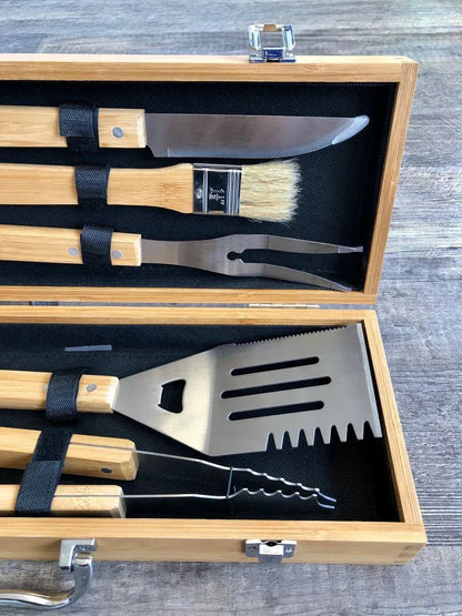 Pit Fire BBQ Set - Gift Set - GroomsDay