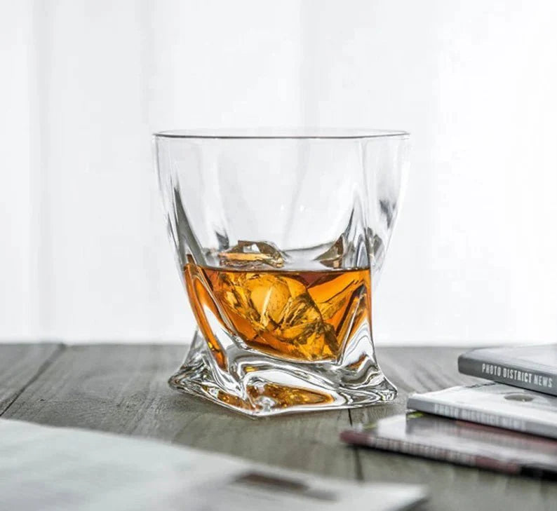 Fancy Scotch Glass - Whiskey Glass - GroomsDay