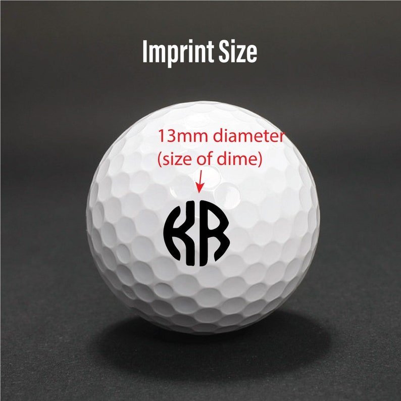 Wooden Golf Ball Stamp - Golf - GroomsDay