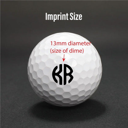 Wooden Golf Ball Stamp - Golf - GroomsDay