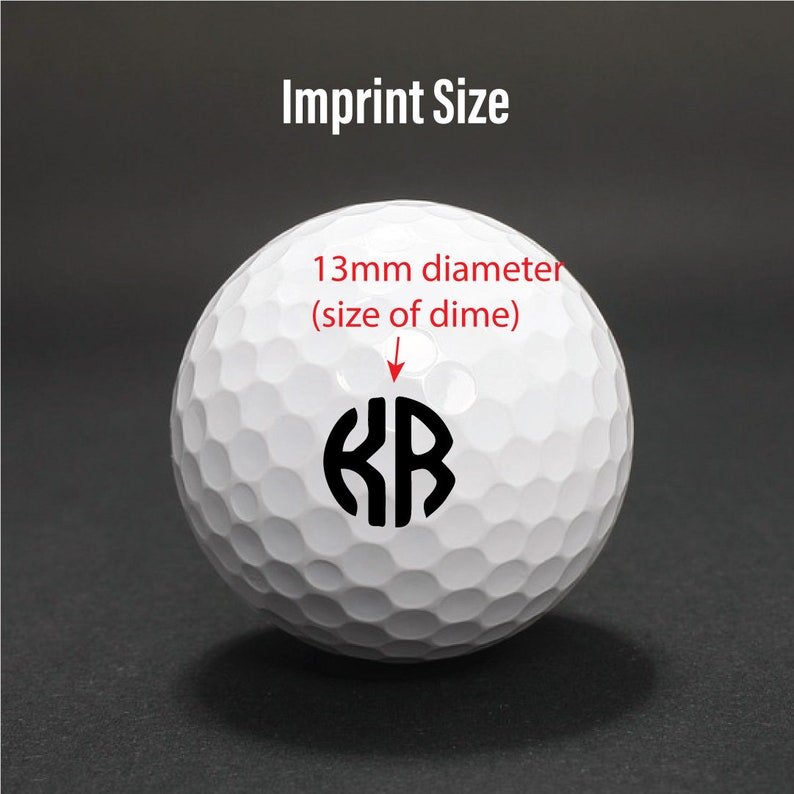 Wooden Golf Ball Stamp