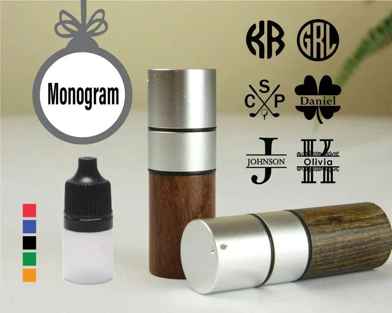 Wooden Golf Ball Stamp - Golf - GroomsDay