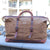 Personalized Waxed Canvas Weekender Bag