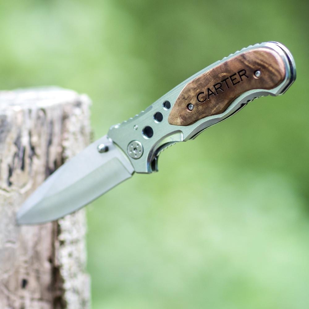 Engraved Pocket Knife