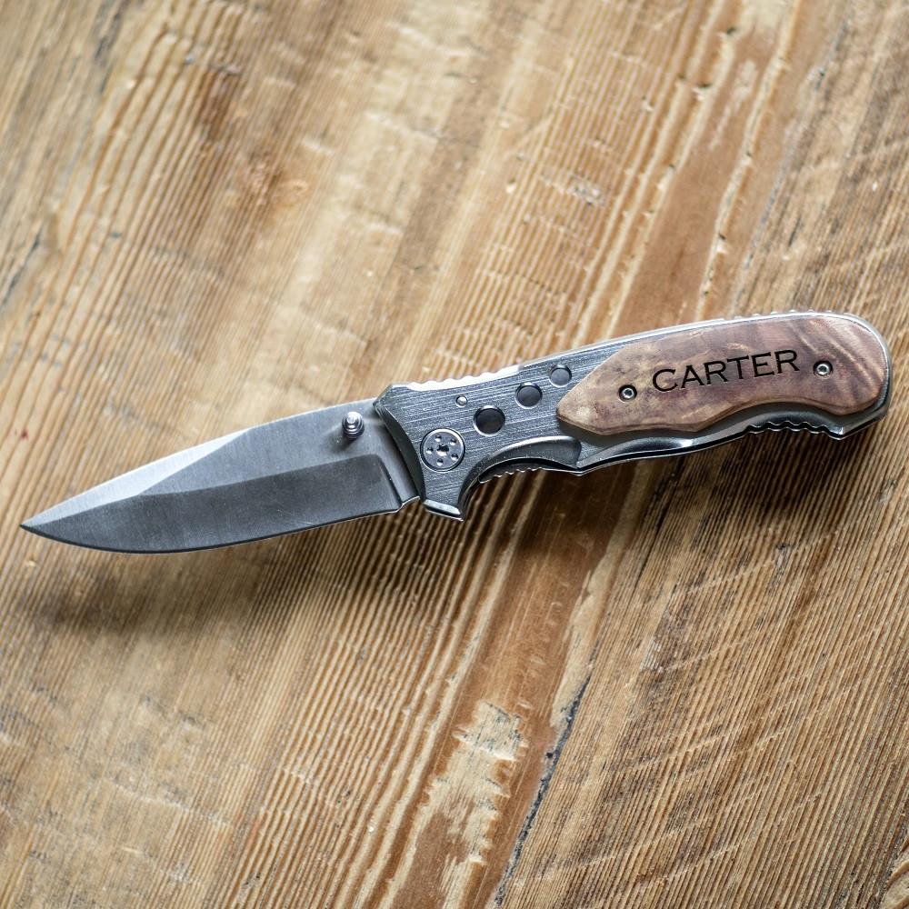 Engraved Pocket Knife