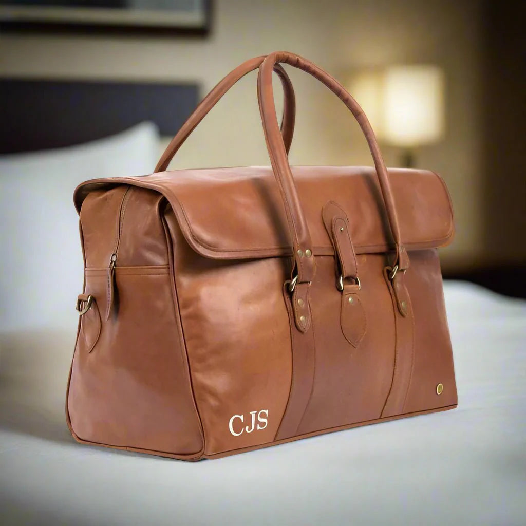 The Drake Strapped Weekender - Duffel Bags - GroomsDay