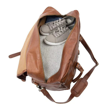 The Drake Strapped Weekender - Duffel Bags - GroomsDay