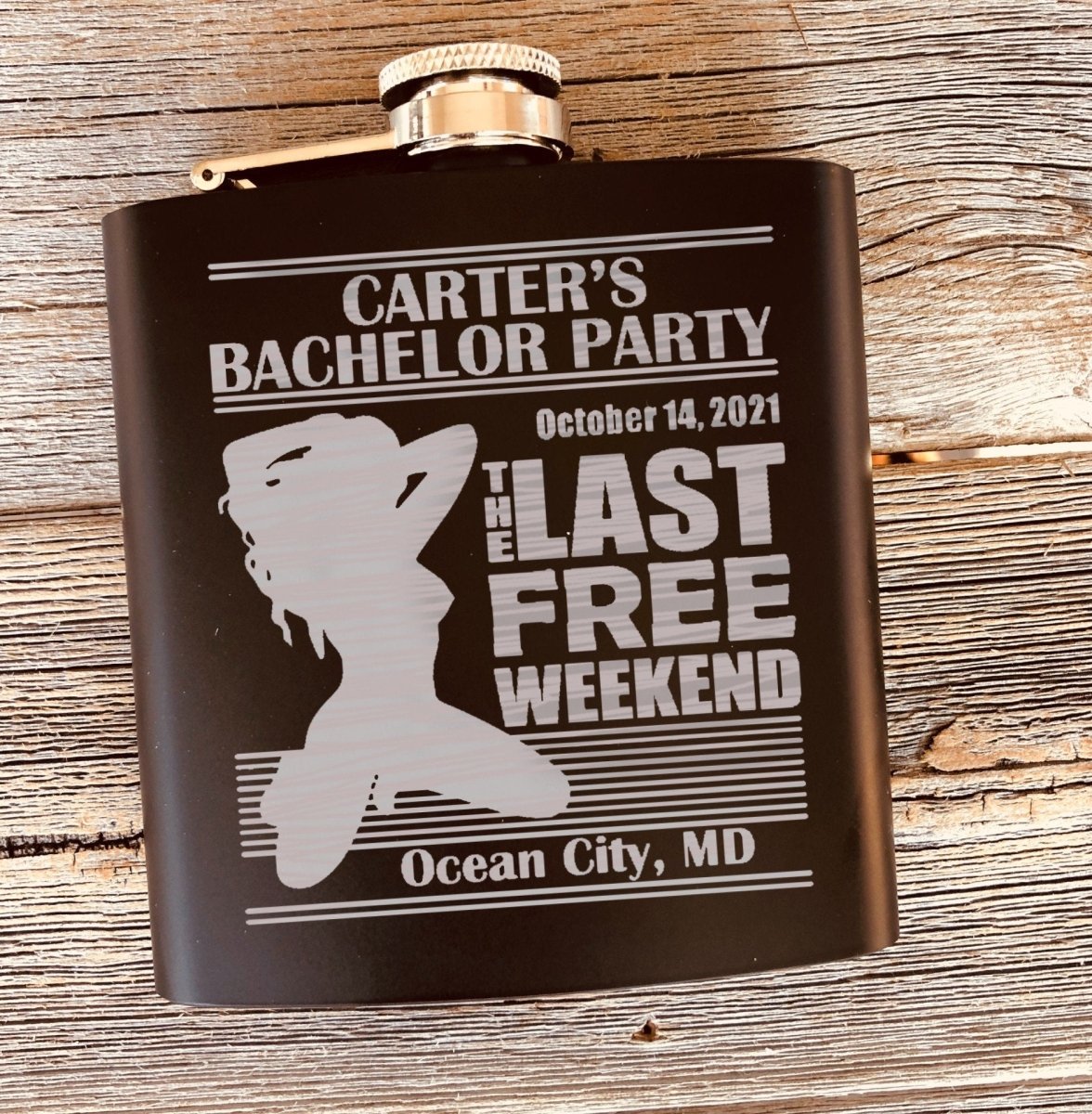 Last Free Weekend Flask - Flask - GroomsDay