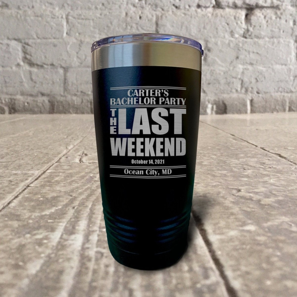 Last Free Weekend Tumbler - Drinkware - GroomsDay