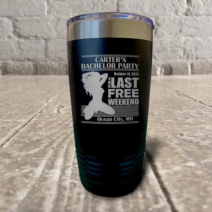 Last Free Weekend Tumbler - Drinkware - GroomsDay