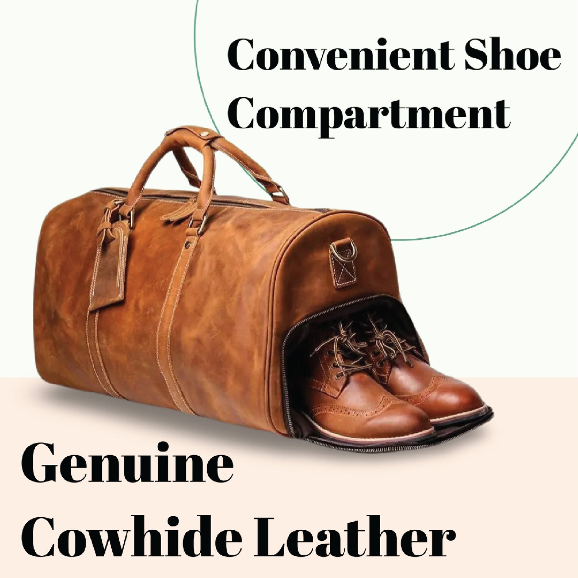 Genuine Leather Duffle