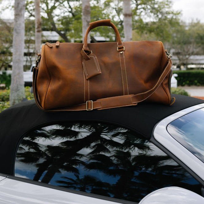 Genuine Leather Duffle