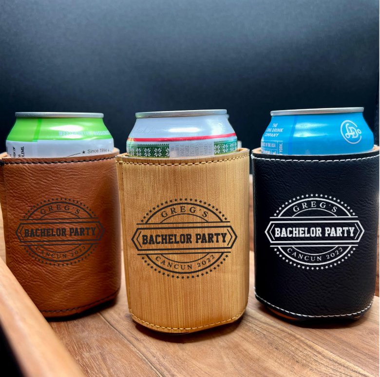 Custom Bachelor Party Koozie