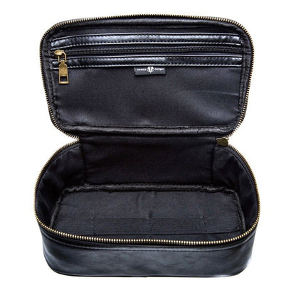 Leather Shaving Bag - Personalized Toiletry Bag - GroomsDay