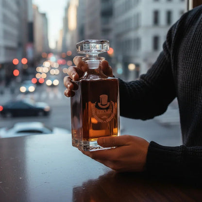 Quality Piece of Glass - Whiskey - GroomsDay