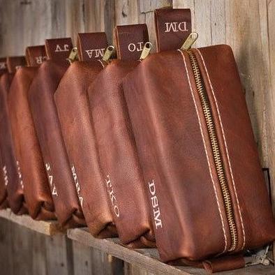 Genuine Leather Travel Marvel - Toiletry Bag - GroomsDay