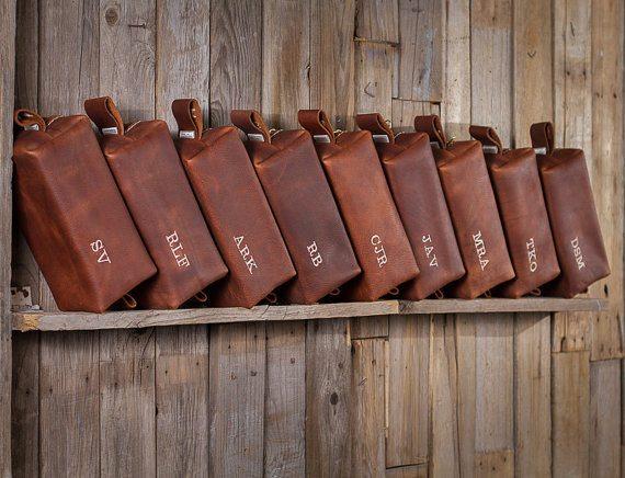 Genuine Leather Travel Marvel - Toiletry Bag - GroomsDay
