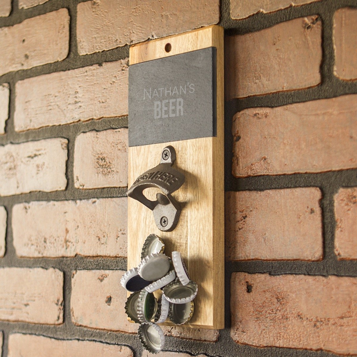 Custom Wall Mounted Bottle Opener - Bottle Opener - GroomsDay