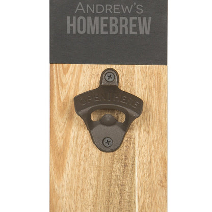 Custom Wall Mounted Bottle Opener - Bottle Opener - GroomsDay
