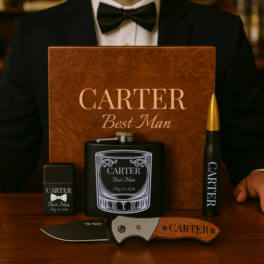 The Five - Star Groomsmen Gift Set - Groomsmen Gifts - GroomsDay