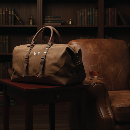 Workhorse Monogrammed Weekender Bag - Duffel Bags - GroomsDay