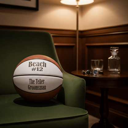 Personalized Basketball - Basketball - GroomsDay