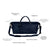 Navy Leather Duffle