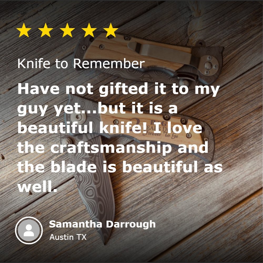 Knife to Remember - Anniversary - GroomsDay