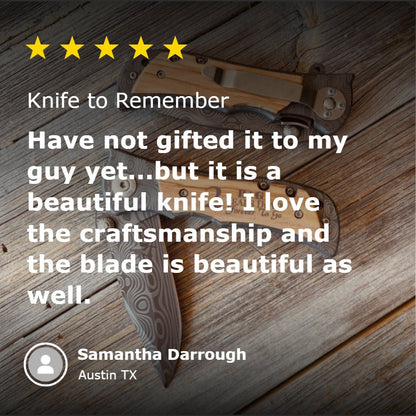 Knife to Remember - Anniversary - GroomsDay