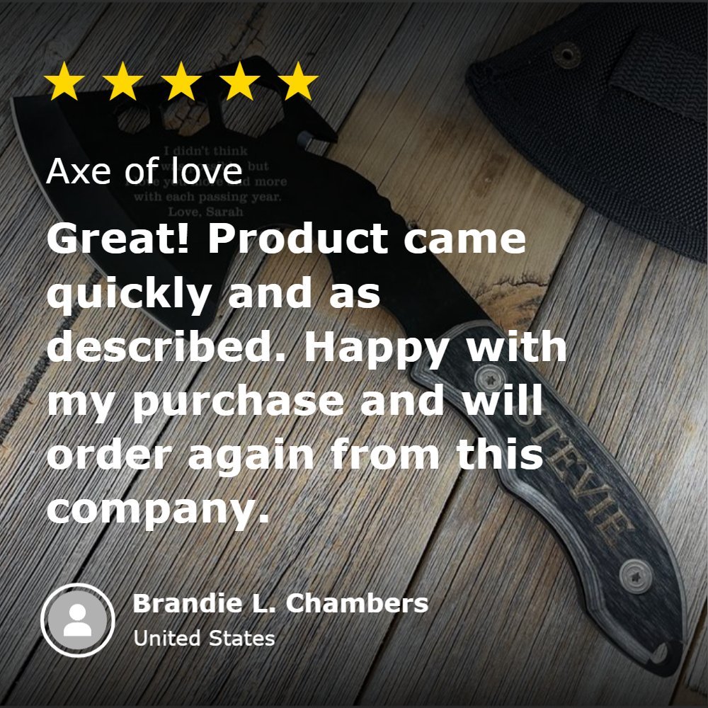 Axe Of Love - Anniversary - GroomsDay